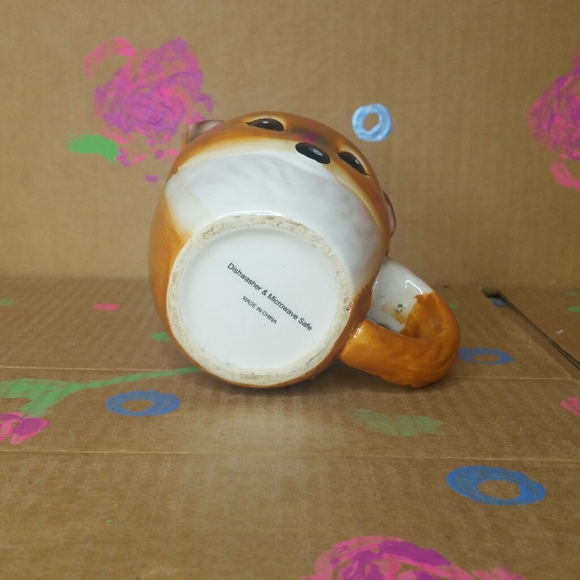 FOXY Fox Animal Shaped Coffee Mug - Picture 7 of 11